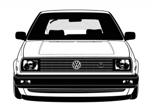 Ukážka obrázka VW Golf Mk 2