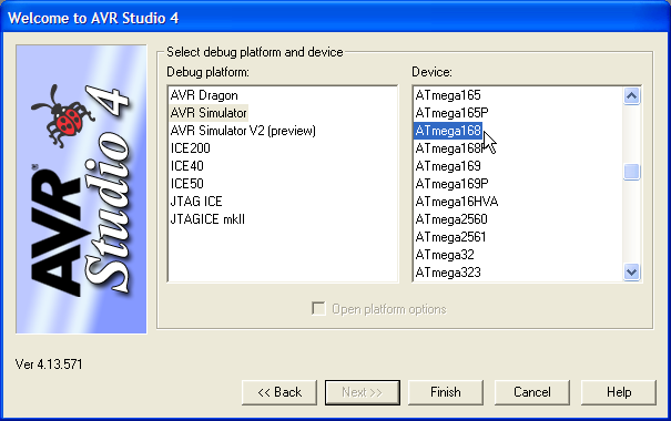 Avr studio прошивка через usb программатор инструкция